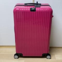 超希少！リモワ サルサデラックス 旗艦店限定 ルビーピンク 84L 4輪