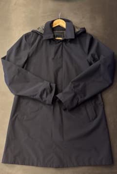 こ*い様 HERNO / ヘルノGORE-TEXフード付きカーコート ネイビー - メルカリ