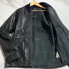 美品✨ NEIGHBORHOOD ゴートレザー シングルライダースジャケット M