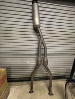 マークx 中間純正マフラー grx130/133 - メルカリ