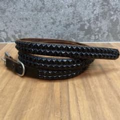 美品ANOTHER HEAVEN×HTC ピラミッドスタッズ ナローベルト 34 - メルカリ