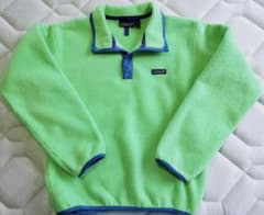 ハ*レ様 【希少・USA製】パタゴニア スナップT フリース S ネオン