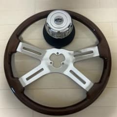 ビックリグ ウッドハンドル 日野レンジャープロ用ボス付き - メルカリ