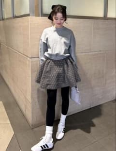 bibiy ビビィ ODETTE BOA PLEATED SKIRT 【新品】 - メルカリ