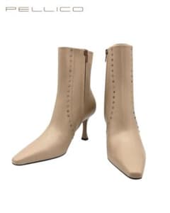 未使用】PELLICO VENERE スタッズヒールブーツ 37 - メルカリ