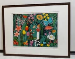 11月末まで レイモン・ペイネ リトグラフ お花のプロポーズ サイン入り