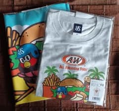 2026】A&Wつば九郎コラボ Tシャツ & タオル & ショップバッグセット