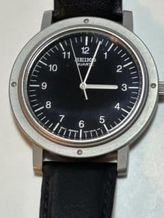 pizza様専用 SEIKO シャリオ 黒文字盤 スティーブ・ジョブズ復刻版