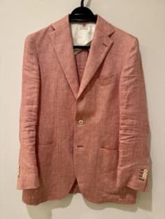 ア*キ様 Luigi Borrelli ルイジ ボレッリ リネン ジャケット 春 - メルカリ