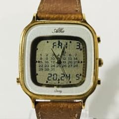 希少品 SEIKO ALBA Y950-5010 二重面相 セイコー 腕時計 - メルカリ