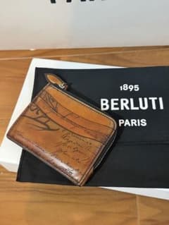 現行定価10万 ベルルッティコアロジック 財布 コンパクト ワパ