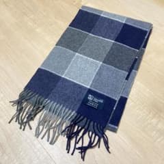Johnstons of Elgin カシミヤ100% マフラー チェック - メルカリ