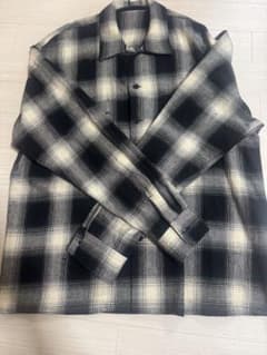 kinema オンブレチェックシャツ - メルカリ