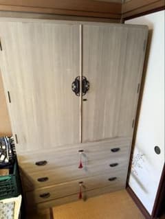 2*1様 引き取り限定 箪笥 伝統工芸 桐 桐箪笥 衣装 着物 元値100万 箪