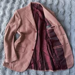 極美品 Kiton テーラードジャケット カシミヤ100% ハウンドトゥース