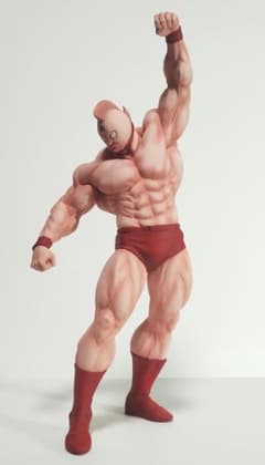 一番くじ A賞 MASTERLISE キン肉マン 旧アニメカラーVer. 塗装品