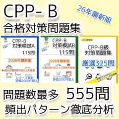 CPP-B 調達プロフェッショナル資格 模試AB&問題集 555問セット - メルカリ