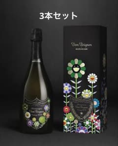 ドンペリニヨン ヴィンテージ 村上隆 コラボ2015花柄完成BOX3本 最終