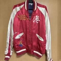 ハリウッドランチマーケット 港スカジャン ブルーブルー 東洋 - メルカリ