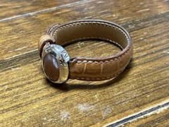 AccaLMIE レザーブレスレット シルバー アカルミー クロコ - メルカリ