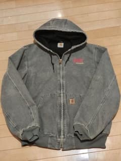 お*し様 Carhartt アクティブジャケット 希少色セメントグレー 野村訓