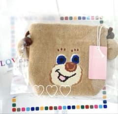 新品】ラブラリーバイフェイラー ドアップテディ ボーイ 巾着