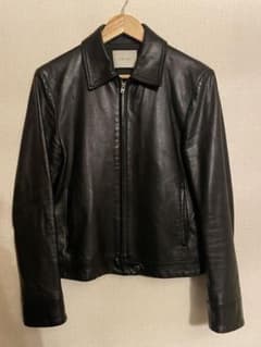 SUB-AGE. ブラックレザージャケット Ourlegacy似 ラムレザー - メルカリ