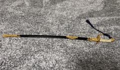 第二次世界大戦以前の自衛隊 指揮刀 サーベル 軍刀 日本刀 全長約90cm