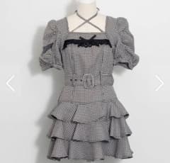 ピウム pium ティアードフリルミニワンピース - メルカリ