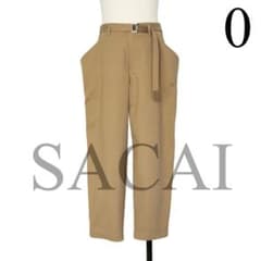 0 SACAI 25SS Cotton Chino Pants ベージュ サカイ - メルカリ