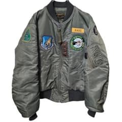 バズリクソンズ カスタム MA-1 クロスリフレクター L - メルカリ