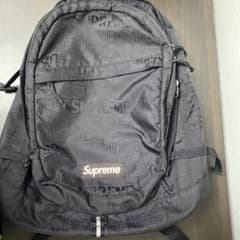 Supreme ブラック リュック・バックパック みつき様専用 - メルカリ