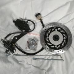 ドラムブレーキリアブレーキディスク化キット YBR125 GN125 GB250