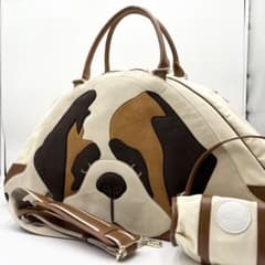 超希少✨キタムラ セントバーナード ボストンバッグ 2way トラベル