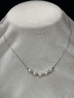 伊勢志摩英虞湾産あこや真珠 6-6.5mm パールネックレス - メルカリ