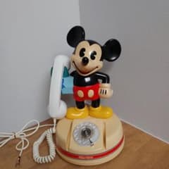 ミッキー ダイヤル式電話 DK-641 - メルカリ