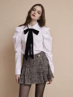 2025ss 新作 ツイードタックミニスカート EIMY ISTOIRE - メルカリ