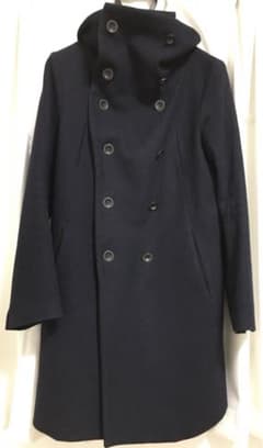 the viridi-anne ハイネックメルトンウールコート - メルカリ