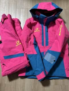 ONYONE スキーウェア ピンク/青 L - メルカリ
