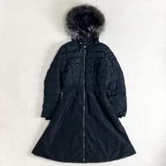 ダーマコレクション シルバーフォックスファー Aライン ロングダウン