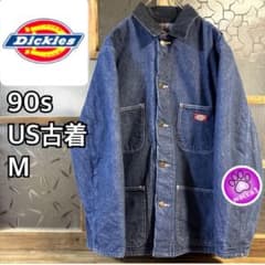 90s US古着 Dickies カバーオール 裏ブランケット M ネイビー - メルカリ