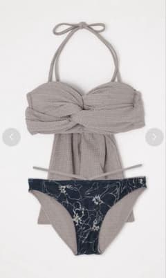 rienda （リエンダ）水着 ビキニ Mサイズ ベージュ - メルカリ