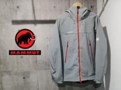 美品24FWマムート ウィンターフィールド ソフトシェルフード