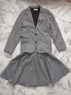 美品】GENERATOR ギンガムチェック スーツ セットアップ 160 - メルカリ