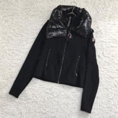 17088✨モンクレール M マグリアカーディガン フード収納 ブラック