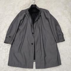 BALLESTRINO ITALYダウンライナー付きステンカラーコートサイズ6L