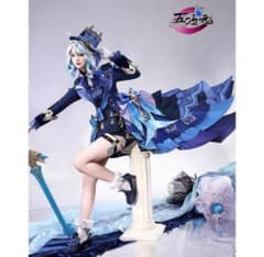 原神 コスプレ フリーナ ウーシア 女性XL ウィッグ・靴つき 五次元
