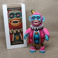 ソフビ KIKKAKE TOY ワンフェス限定 PINK 鉄猿2号 キッカケトイ - メルカリ