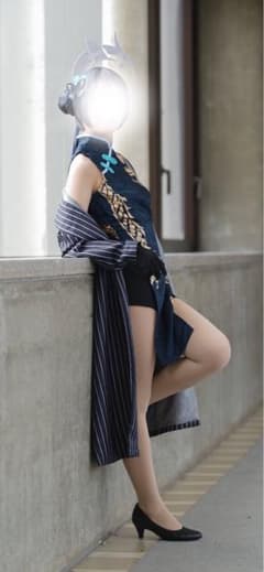 ブルーアーカイブ ブルアカ 竜華キサキ コスプレ ヘイロー ウィッグ 靴