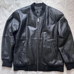 美品！！入手困難！メルセデスベンツ レザージャケット 本革 ブラック